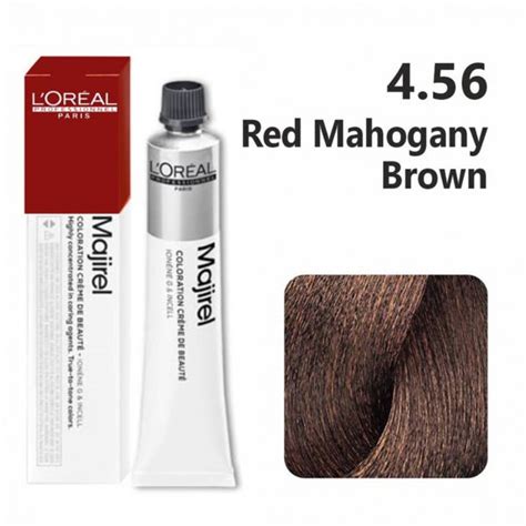 L'oreal Professionnel Paris Majirel - 4.56 (Red Mahogany Brown) - Niram ...