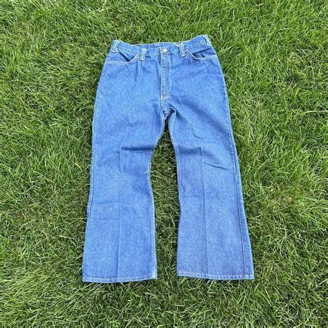 Vintage 70s 80s jc penny plain pockets jeans - super... - Depop