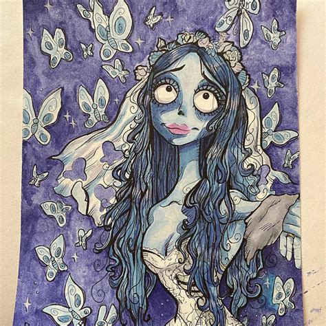 Corpse Bride Emily Fan Art 的图像结果