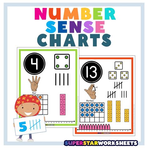 Number Sense - Superstar Worksheets