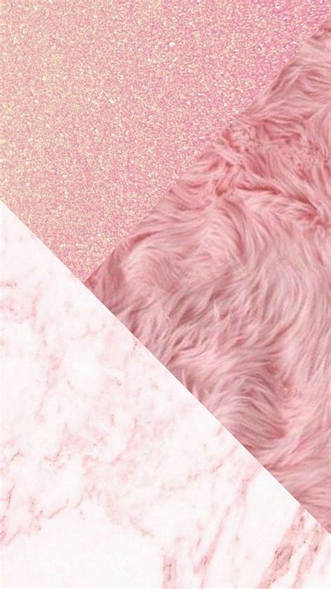 Download Rose Gold iPad Glitter Fur Marble Wallpaper | Wallpapers.com