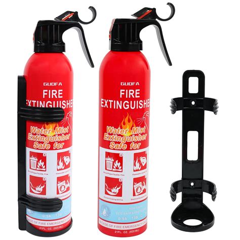 Guofa Water Based Fire Extinguisher for Car, 2 Pack Small Fire ...