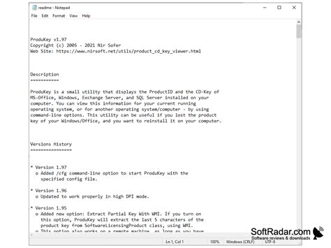 Image result for ProduKey Windows 1.0