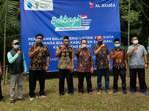 Wakaf Pembangkit Listrik dan Masjid Dari Karyawan XL Axiata