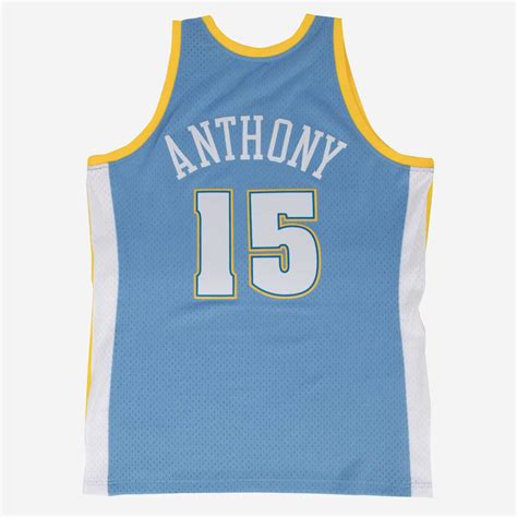 Mitchell & Ness Carmelo Anthony Denver Nuggets Road 2003-04 Swingman Jersey