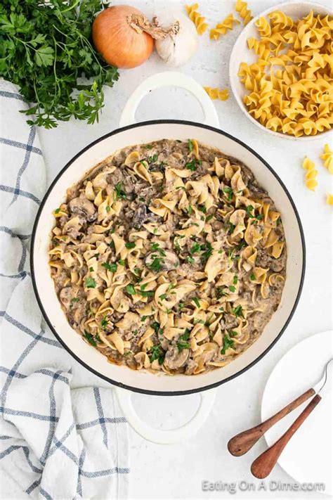 Hamburger Helper Stroganoff - Eating on a Dime