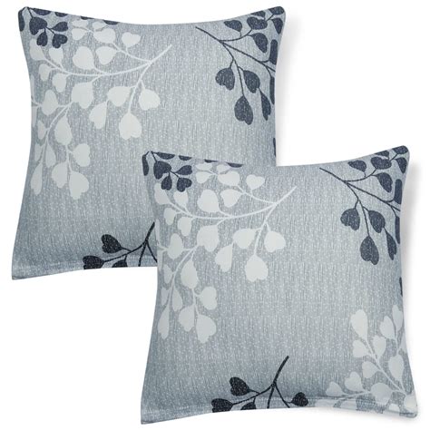 Buy HOKIPO Stretchable Cushion Cover for Sofa 16x16 Pack of 2, Grey ...