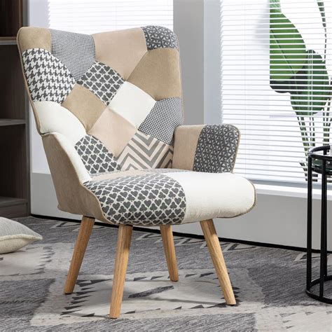 Amazon.com: SAETSFEG Accent Chairs for Living Room, Modern High Back ...