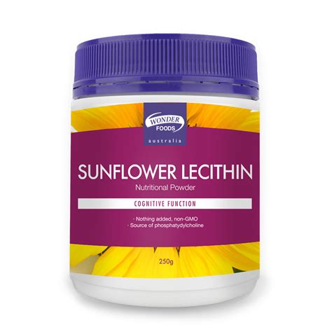Sunflower Lecithin | Wonder Foods Australia