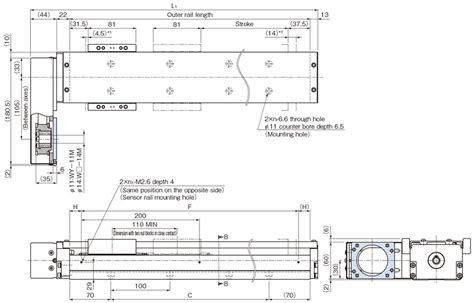 Models SKR46-A/SKR46-B With Cover, Motor Wrap｜LM Guide Actuator｜Product ...