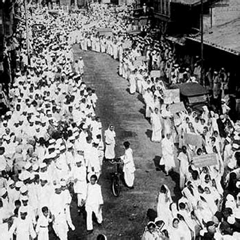 Launches the Quit India Movement and gives the slogan of Do or Die