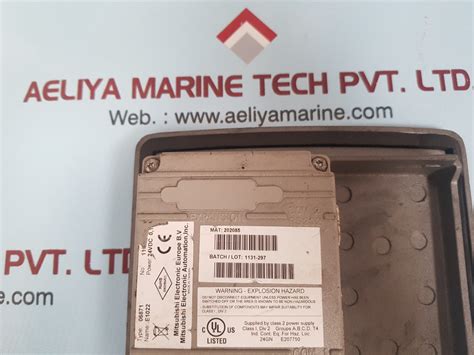 Mitsubishi 06871 hmi e1022 operator panel – Aeliya Marine Tech