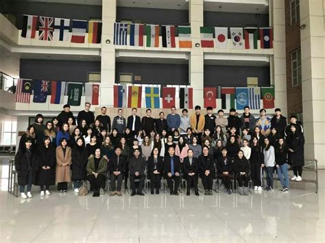 我校举行2018年春季留学生开学典礼-吉林外国语大学国际交流学院