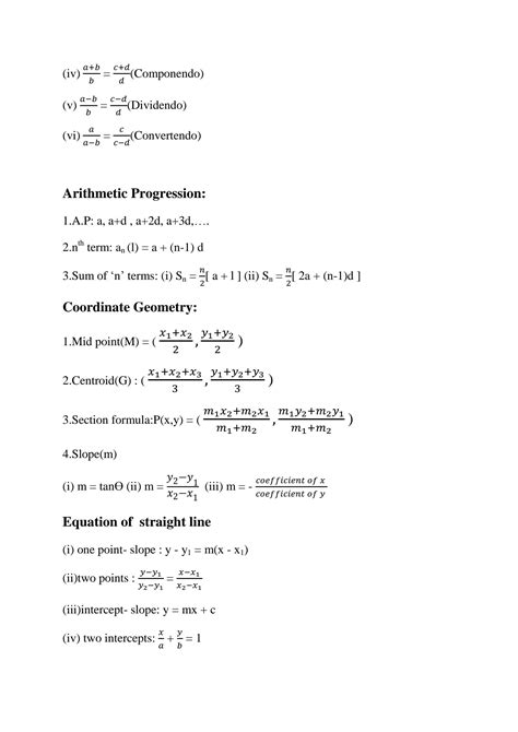 Math Formula 10th 的图像结果