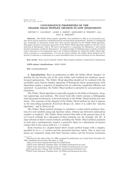 Image result for Nelder-Mead Simplex Search Method