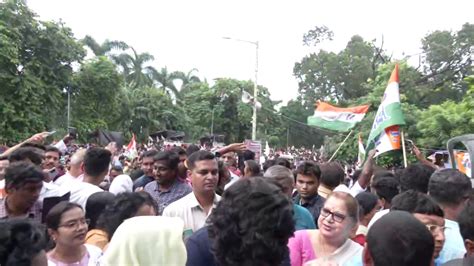 West Bengal: Trinamool Congress organizes 'Raj Bhavan Chalo Abhiyan' in ...