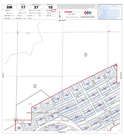 Snohomish County, WA Assessor Maps Selection