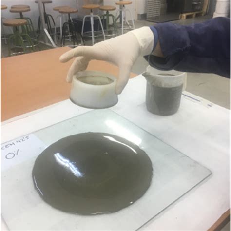 Image result for Inverted Cone Grout Test