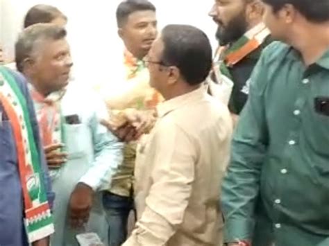 The worker who pushed the district Congress minister was excluded from ...