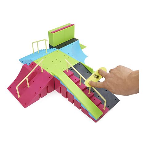 Tech Deck, Neon Mega Park X-Connect Creator, Glow-In-The-Dark ...