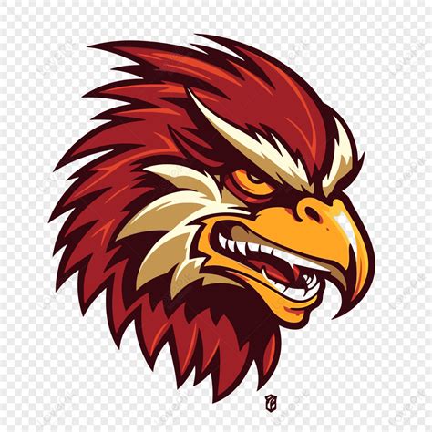 Fsu Clipart Eagle Mascot Logo Heidelberg High School Cartoon Vector ...