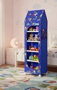 FLIPZON Baby Wardrobe Plastic Multipurpose 6 Shelve
