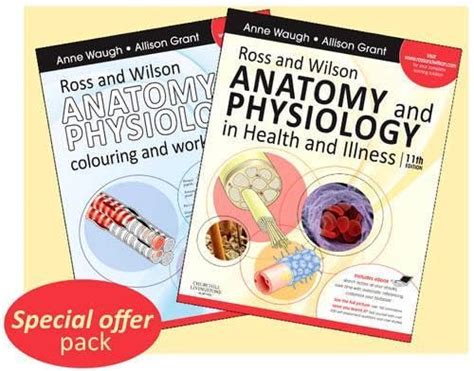 Buy Text, Colouring Book and Workbook Package (Ross & Wilson Anatomy ...