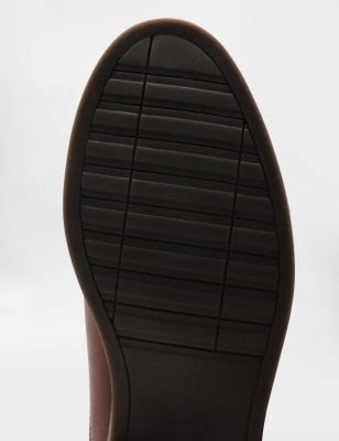 Pure Leather Plain Slip-on Chelsea Shoes