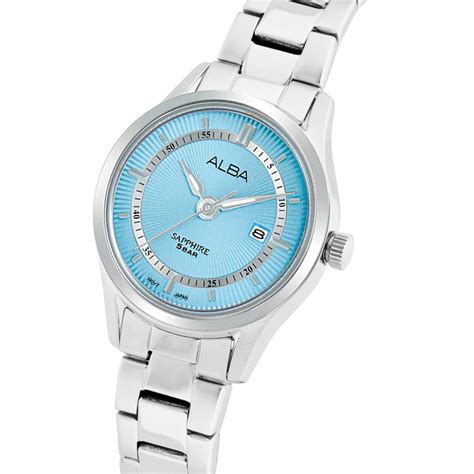 AH7BQ9X1 Aquamarine Blue Ladies Watch – ALBA WATCHES INDIA