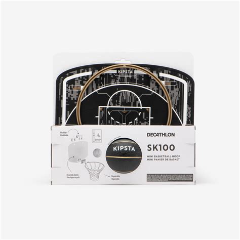 Mini Basketball Hoop SK100 - Black/Gold | Decathlon