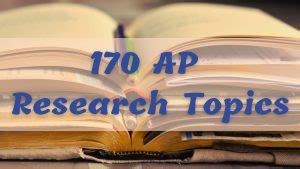 Image result for AP Research Topic Examples