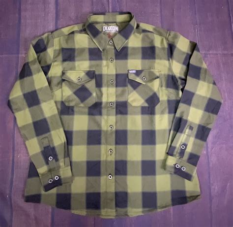 Dixxon Dixxon Flannel Company x Black Rifle Coffee Olive Green XL | Grailed