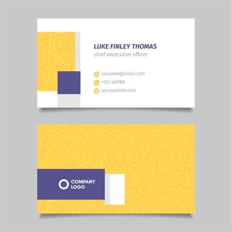 Plain Business Card Template 的图像结果
