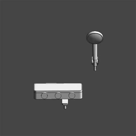 BIM objects - Free download! American Standard Bath&Shower Taps ...