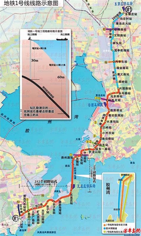 青岛地铁线路图高清晰,城阳地铁线路图,青岛地铁1线线路图_大山谷图库