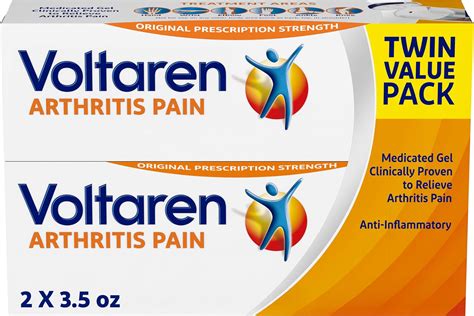 Voltaren Arthritis Pain Gel For Powerful Topical Arthritis Pain Relief ...