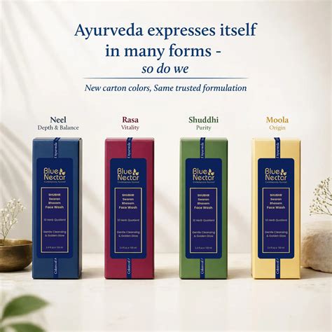 Swarna Bhasma Gold Face Wash for a Golden Skin Glow | Blue Nectar