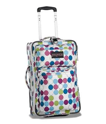 JanSport 22-Inch Expandable Upright,White Crazy Dots : Amazon.in: Bags ...