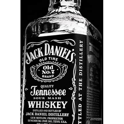 Buy Pyramid America Jack Daniels Old No. 7 Label Cool Wall Decor Art ...