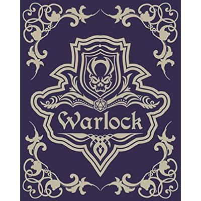 Buy Warlock Notebook: RPG Character Journal | Blank Lined, Graph & Hex ...