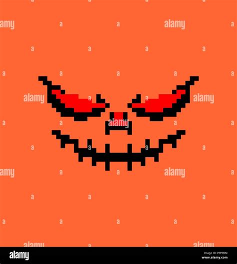 Pixel art pumpkin hi-res stock photography and images - Alamy