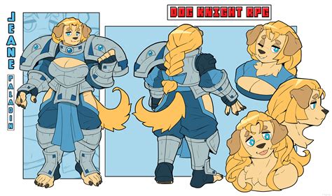 Dog Knight RPG- Jeane (Character Sheet) by Cee-Haz on Newgrounds