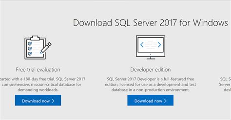Image result for SQL Server 2017 Developer Download