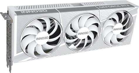 INNO3D NVIDIA Geforce RTX 5080 X3 OC White Edition 16 GB GDDR7 Graphics ...