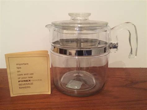 Image result for How to Use a Pyrex Coffee Percolator