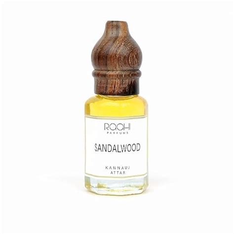 Raahi Parfums Sandalwood Attars, 100% Natural Fragrance/scent, 12ml ...