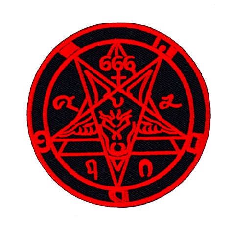 Symbole Du Diable Chèvre Crâne Chèvre 666 Illustration Vectorielle