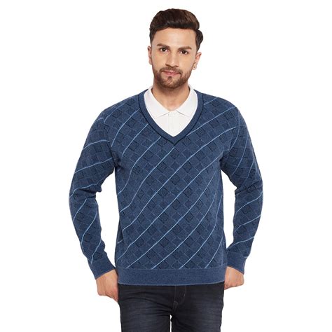 Duke Urban Men Full Sleeve V-Neck Sweater (SDS2052)