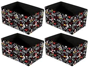 Kuber Industries Disney Mickey Print Non Woven Fabric 4-Replacement ...