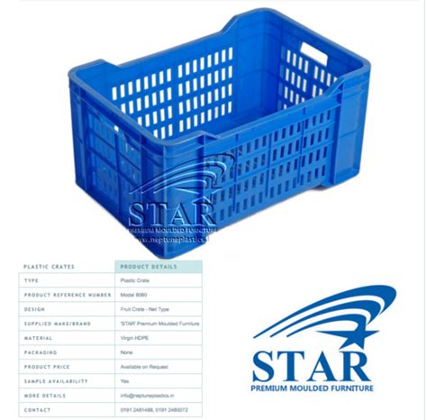 Plastic Crates - Sericulture Rearing Tray Model 8080 Bottom Closed ...